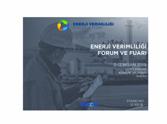 ENERJİ VERİMLİLİĞİ FORUM VE FUARINA KATILIYORUZ 11-12 NİSAN 2019.