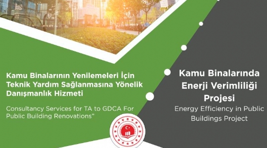 T.C. Çevre ve Şehircilik Bakanlığı Yapı İşleri Genel Müdürlüğü tarafından yürütülen “Kamu Binalarında Enerji Verimliliği (KABEV) Projesi” için“Teknik Proje Danışmanı” seçildik.